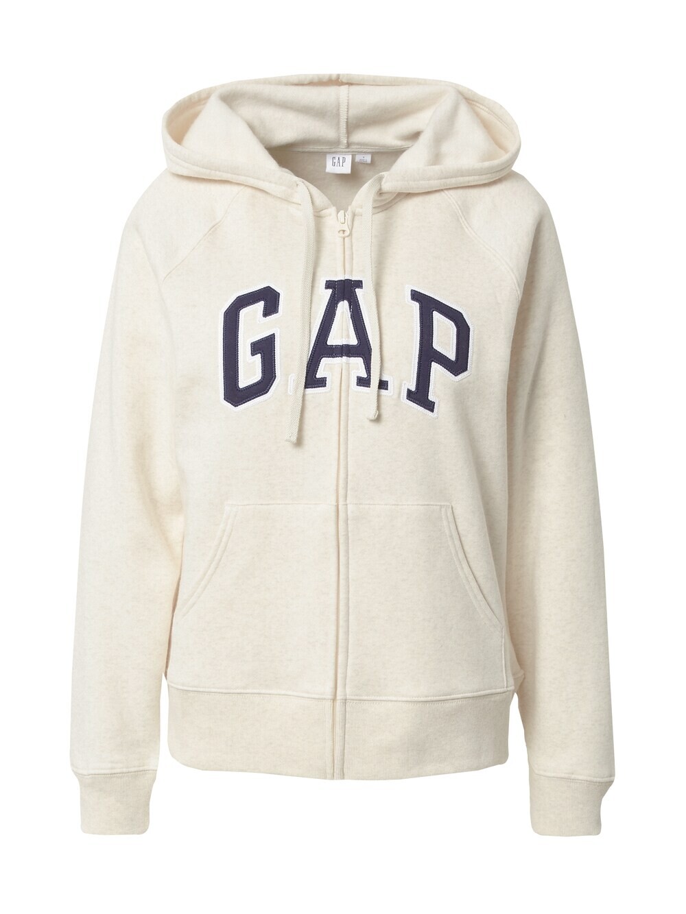 

Толстовка на молнии GAP, крем
