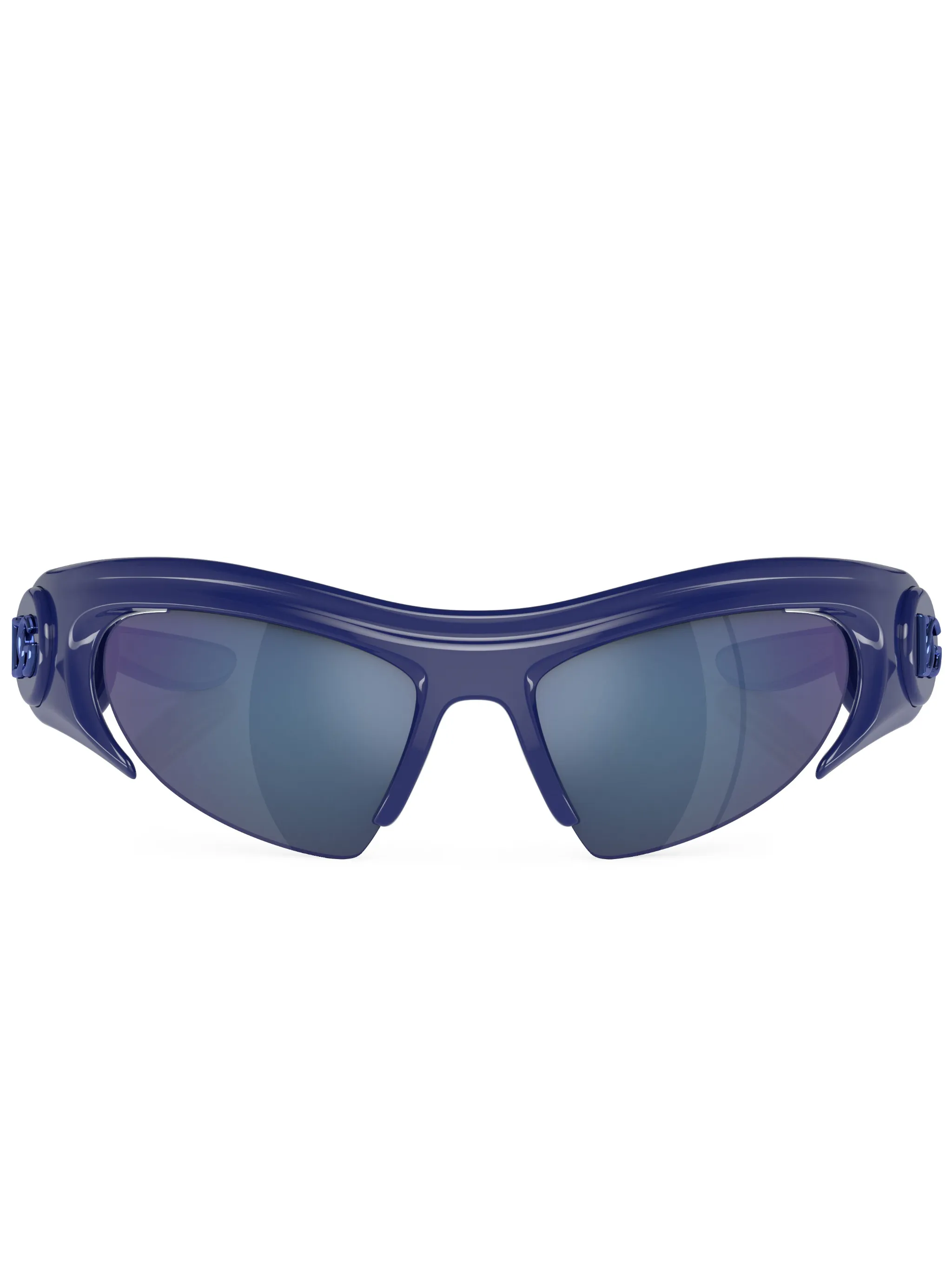 

Солнцезащитные очки-маска Dolce & Gabbana Eyewear, синий