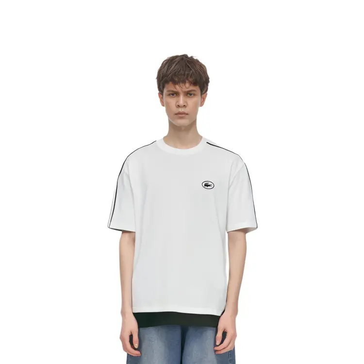 Футболка Lacoste, мужская, белая — фото 2