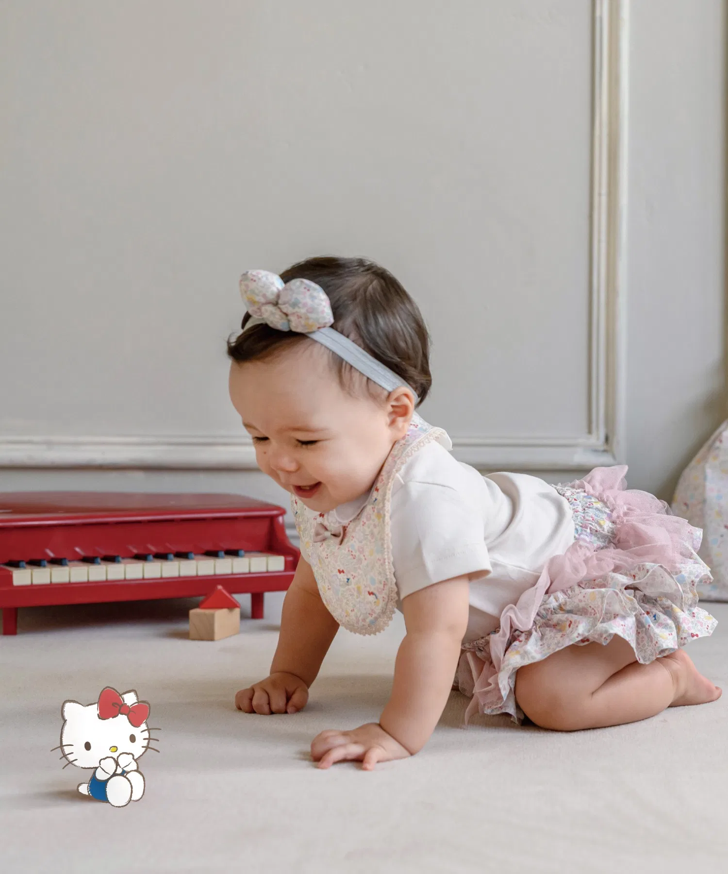 Детские трусики panpantutu с рюшами (Коллекция Hello Kitty/Cinnamoroll/My Melody) — фото 3