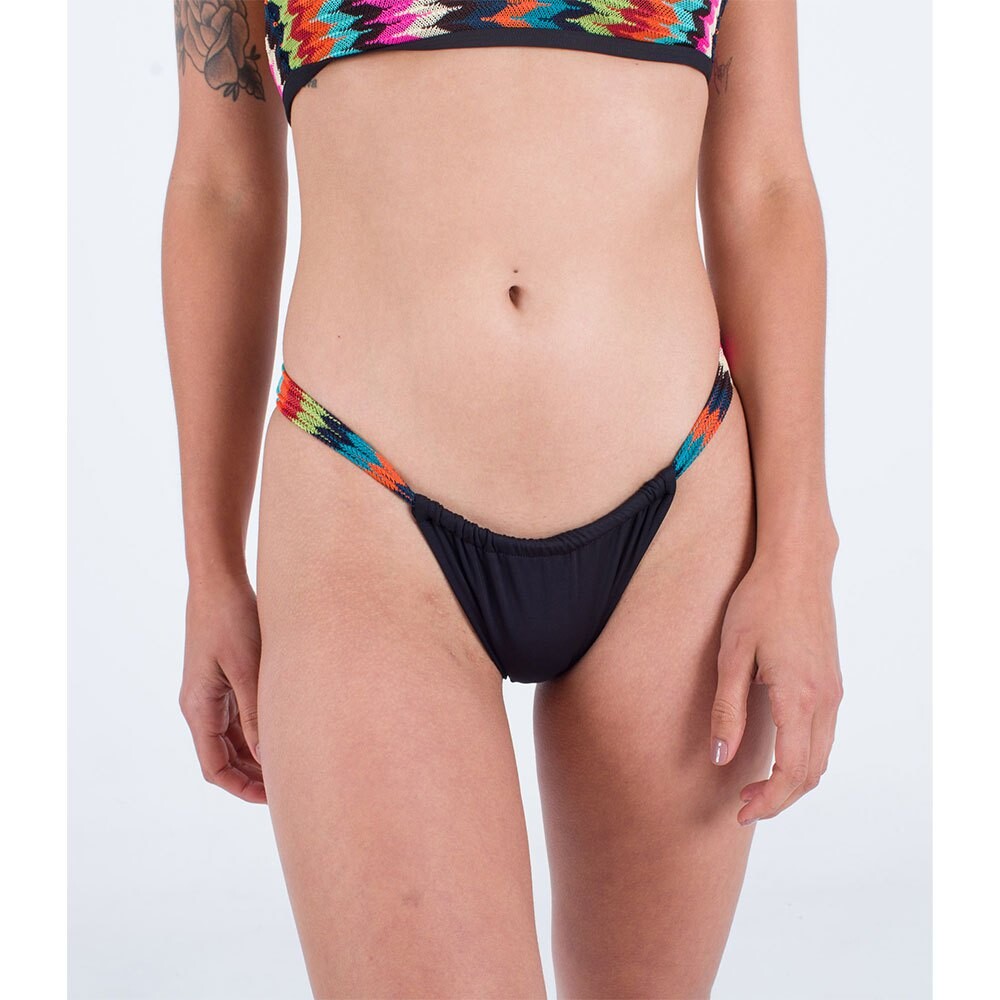 

Низ бикини Hurley Chevron Cheeky Scoop, черный
