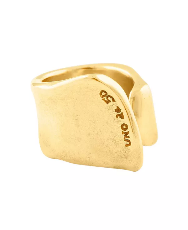 

Металлическое кольцо с щелевой оболочкой Unode50, gold