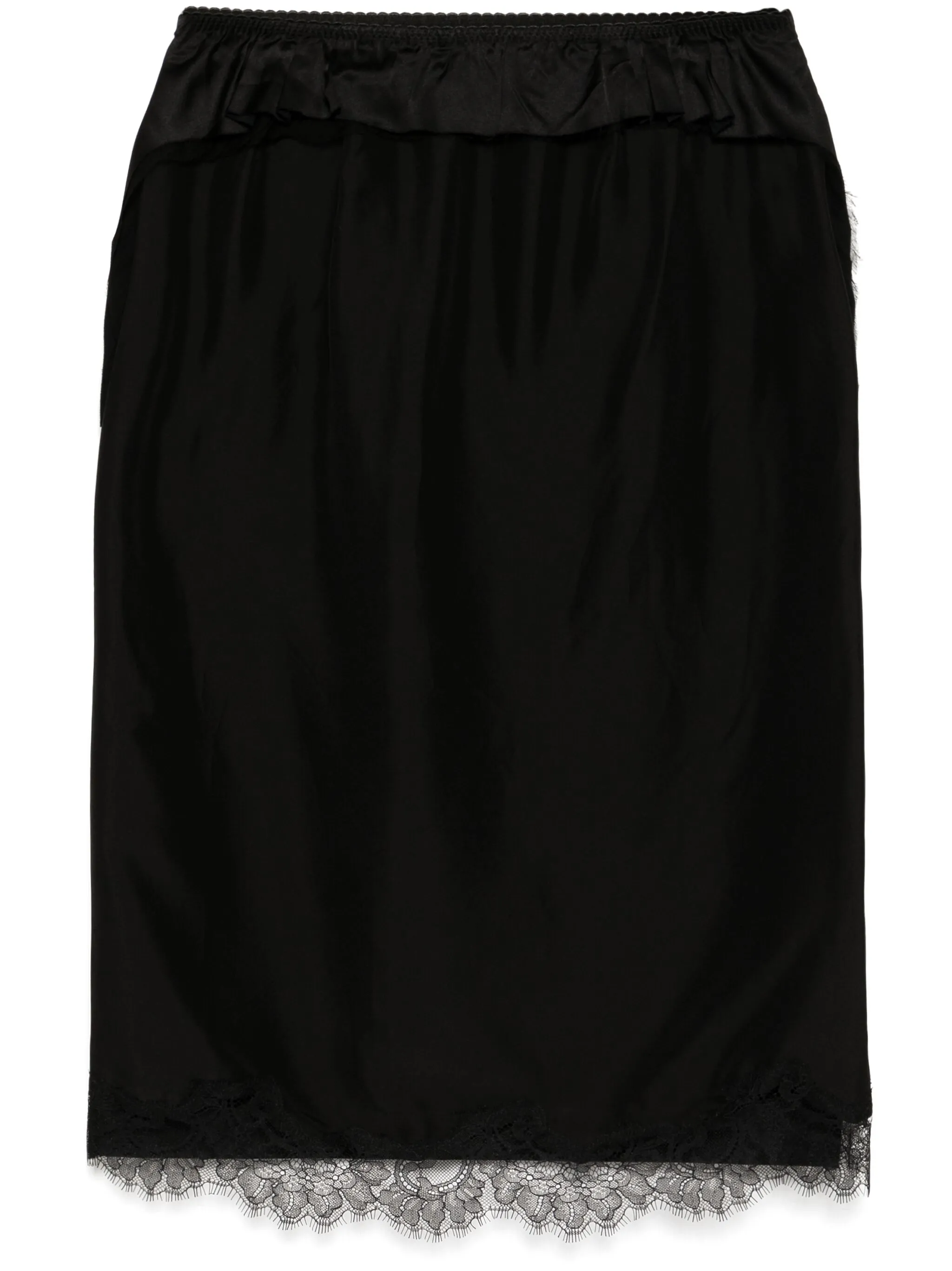 

Юбка со вставками Jnby, черный