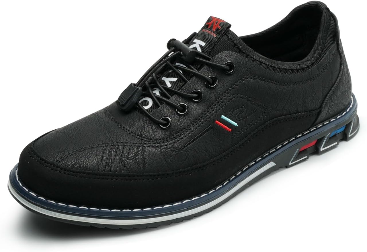 

Мужские лоферы повседневные слипоны мягкие деловые лоферы из кожи для мужчин легкие, путешествий и прогулок, удобные стильные формальные туфли Gsohino, черный