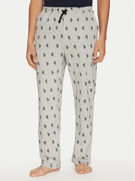

Пижамные брюки обычного кроя MUP1657 U.S. Polo Assn., серый