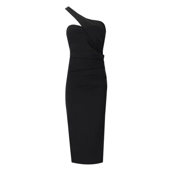 

Платье ensue midi dress Essentiel Antwerp, черный