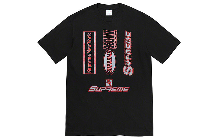 Футболка Supreme Multi Logos, белый — фото 2