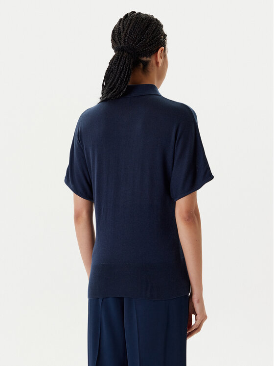 Рубашка поло стандартный крой WW0WW45652 Tommy Hilfiger, синий — фото 3