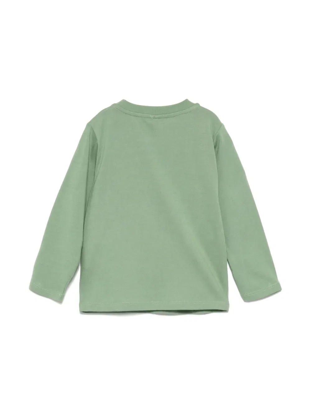 Футболка с принтом на космическую тематику Stella Mccartney Kids, зеленый — фото 2