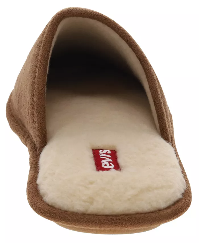 Мужские тапочки Milton 2 Slip-On с круглым носком Levi'S, загар/бежевый — фото 3
