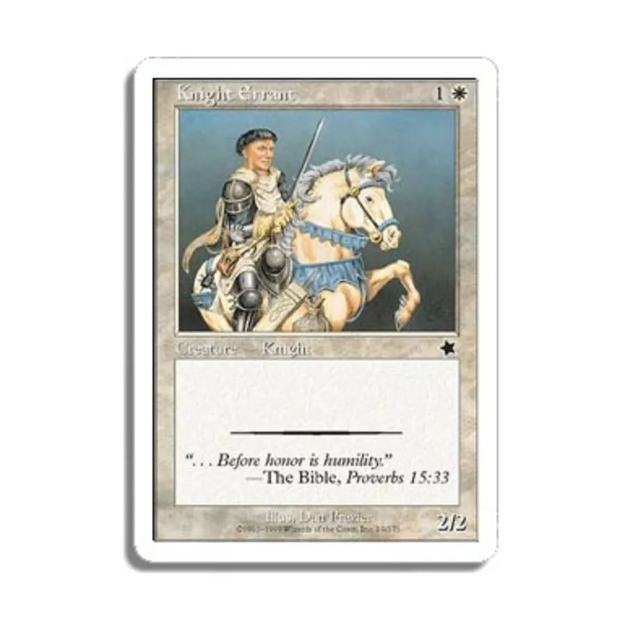 

CCG Странствующий рыцарь (К), MTG - Starter Series (1999)