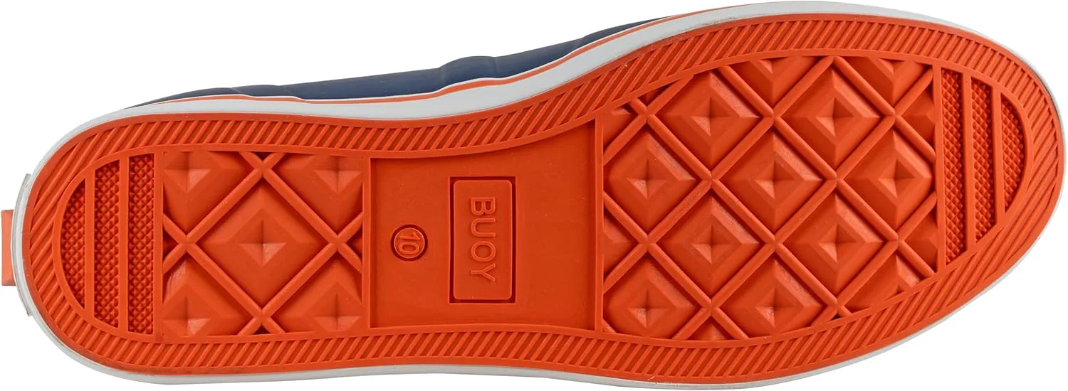 Сапоги Buoy для мужчин - короткие дождевые сапоги для мужчин Buoy Boots, темно-синий/оранжевый — фото 4