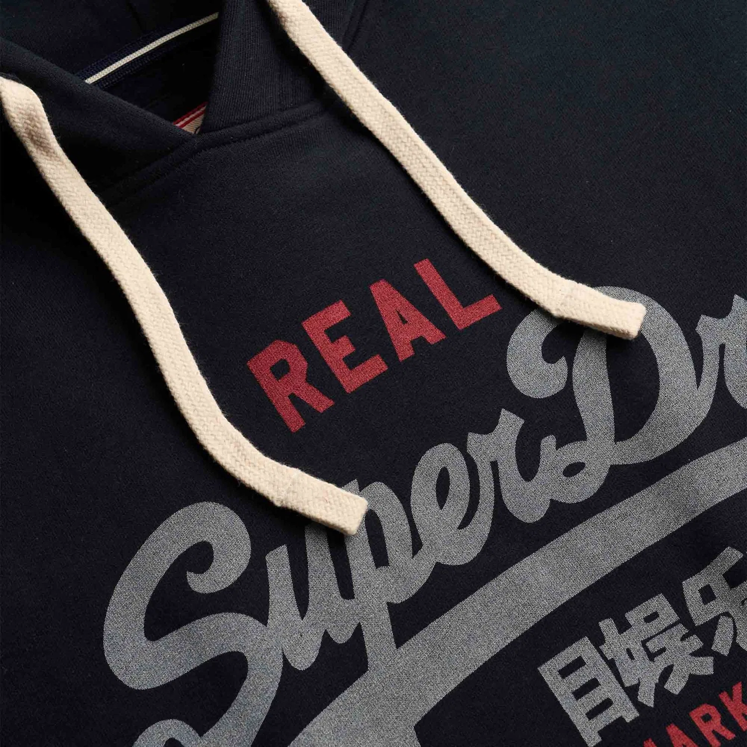 Худи, темно-синий, Superdry — фото 4