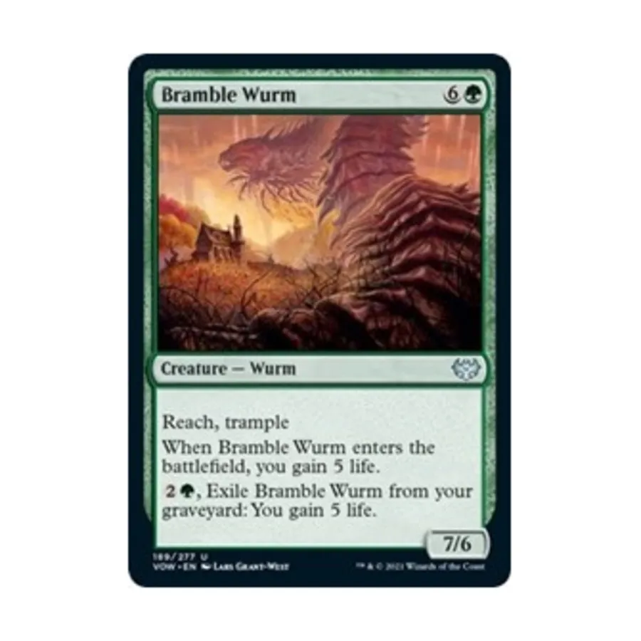 

CCG Брамбл Вурм (U), MTG - Innistrad: Crimson Vow