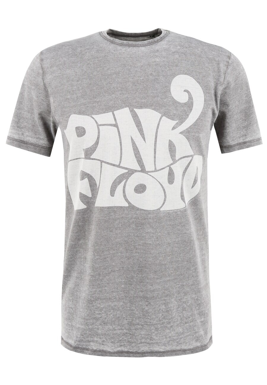 

Классическая футболка Recovered Shirt Pink Floyd Animals 1972 Logo, серый
