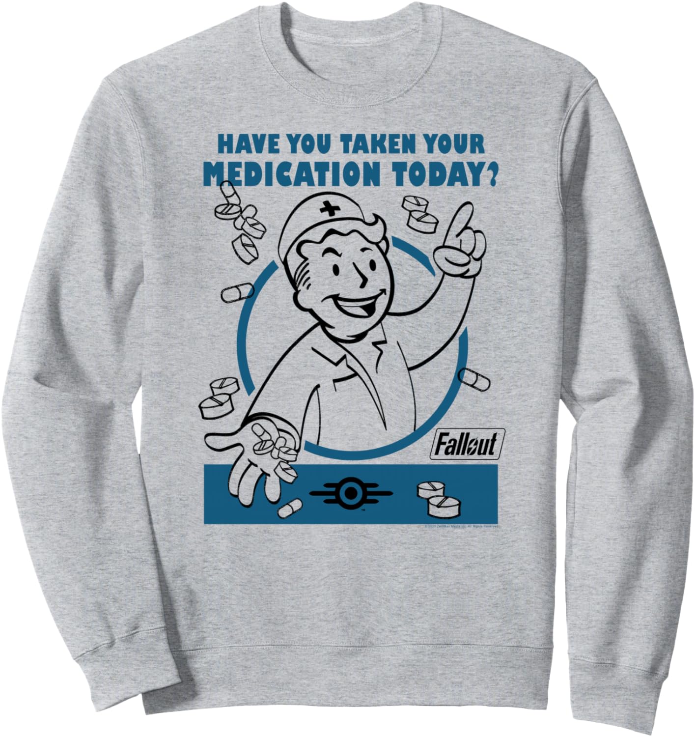 

Видеоигра Fallout. Мальчик из убежища сегодня принял лекарство Толстовка