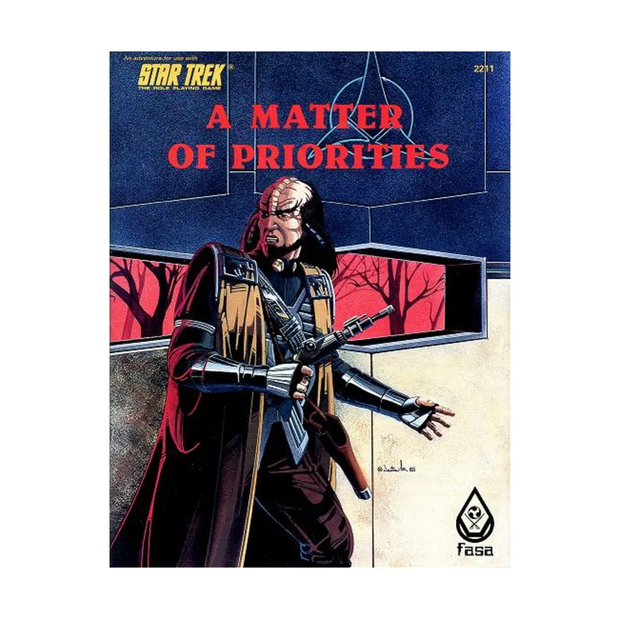 

Модуль Matter of Priorities, A, Star Trek - Adventures (FASA)