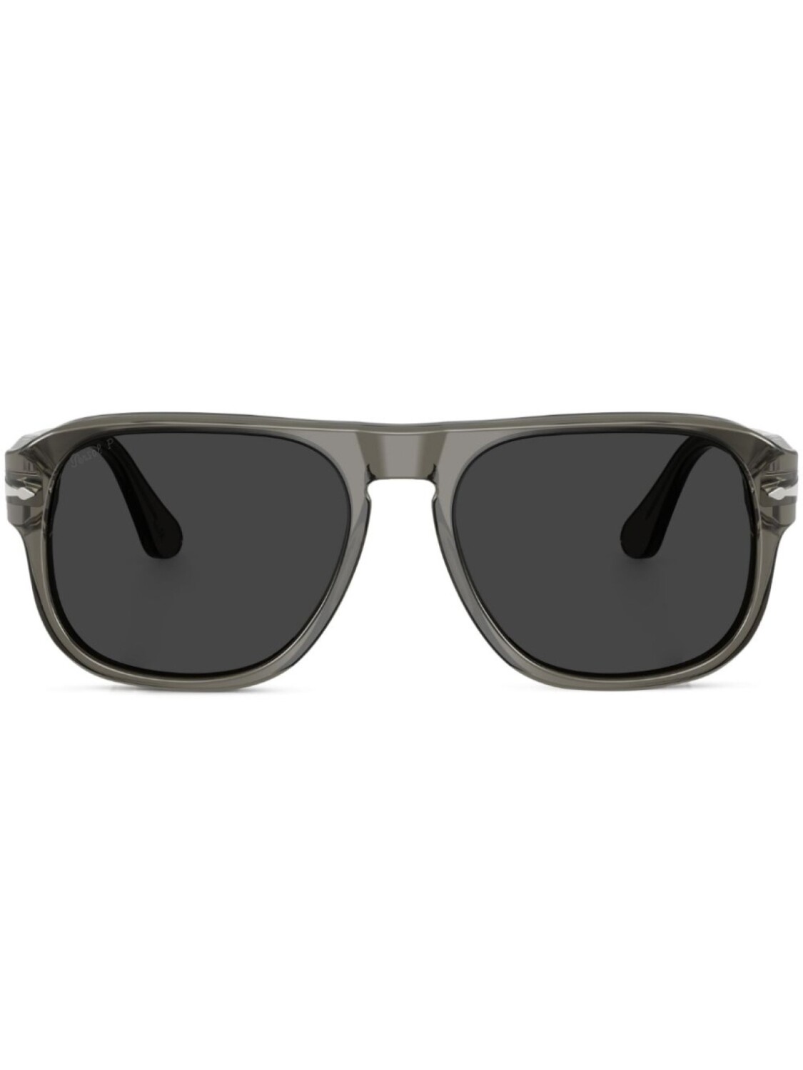 

Persol солнцезащитные очки Jean в квадратной оправе, серый