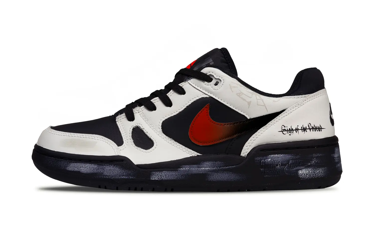 

Nike Полноразмерные кроссовки для скейтбординга с мгновенной поддержкой мужские low top black red