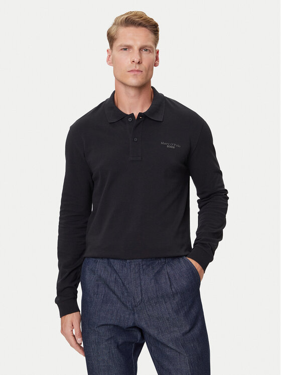 

Поло regular fit 5000007204 Marc O'Polo Denim, чёрный