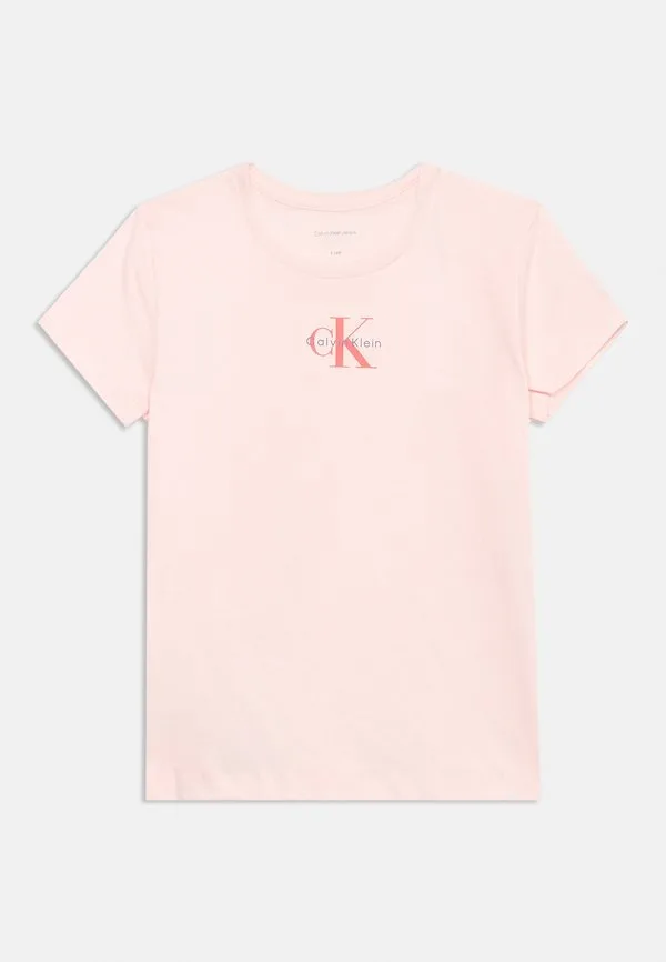 Базовая футболка с микромонограммой Calvin Klein Jeans, Light Pink — фото 3