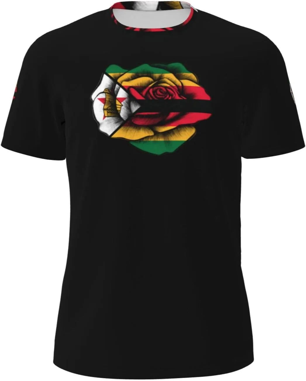 

Мужская футболка с коротким рукавом из сетки Quick-Dry