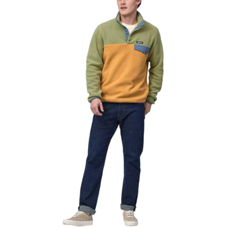 

Двухцветный лонгслив Patagonia, Pufferfish Gold/PFGD