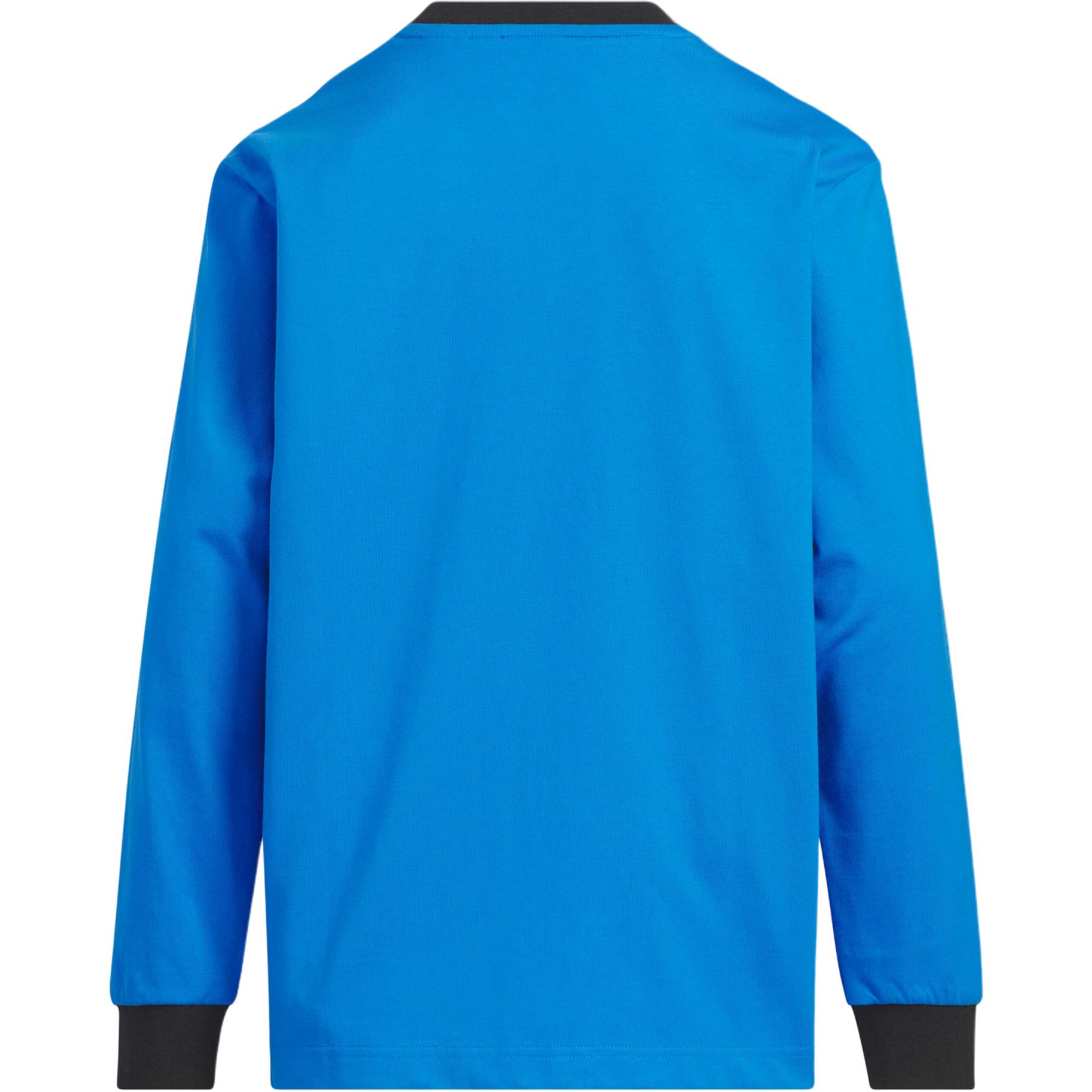 Adidas Originals Футболка JK LS Bird Feather Blue/White Kids' — фото 3
