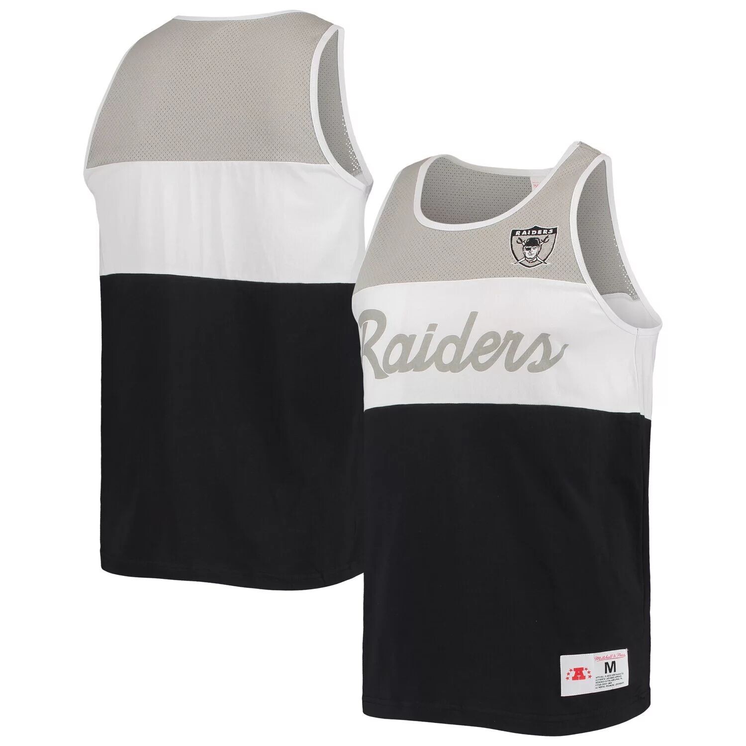 

Мужская черная майка Mitchell & Ness Las Vegas Raiders Team