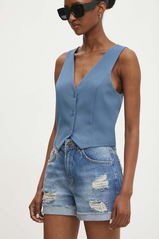 

Джинсовые шорты Answear Lab, синий
