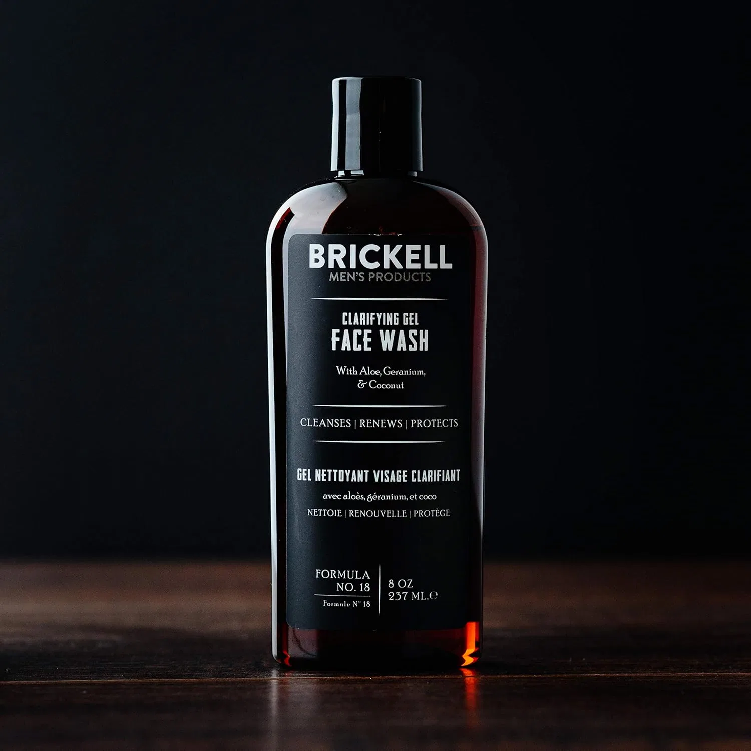 Гель для умывания Brickell Men's Products — Мужской очищающий гель для лица от — фото 3