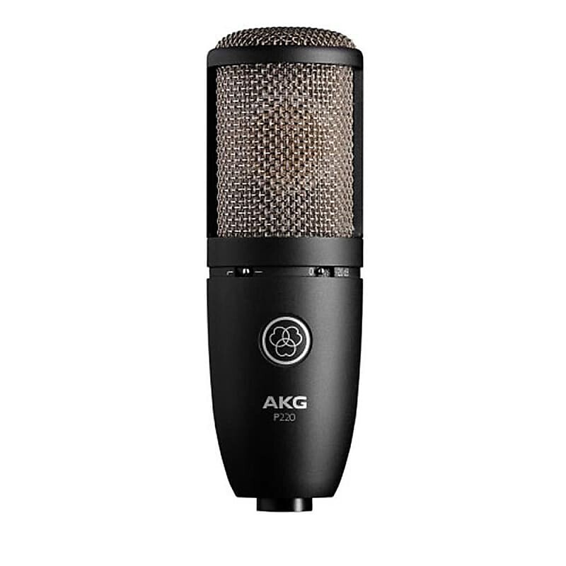 

Студийный микрофон AKG P220 Large Diaphragm Cardioid Condenser Microphone