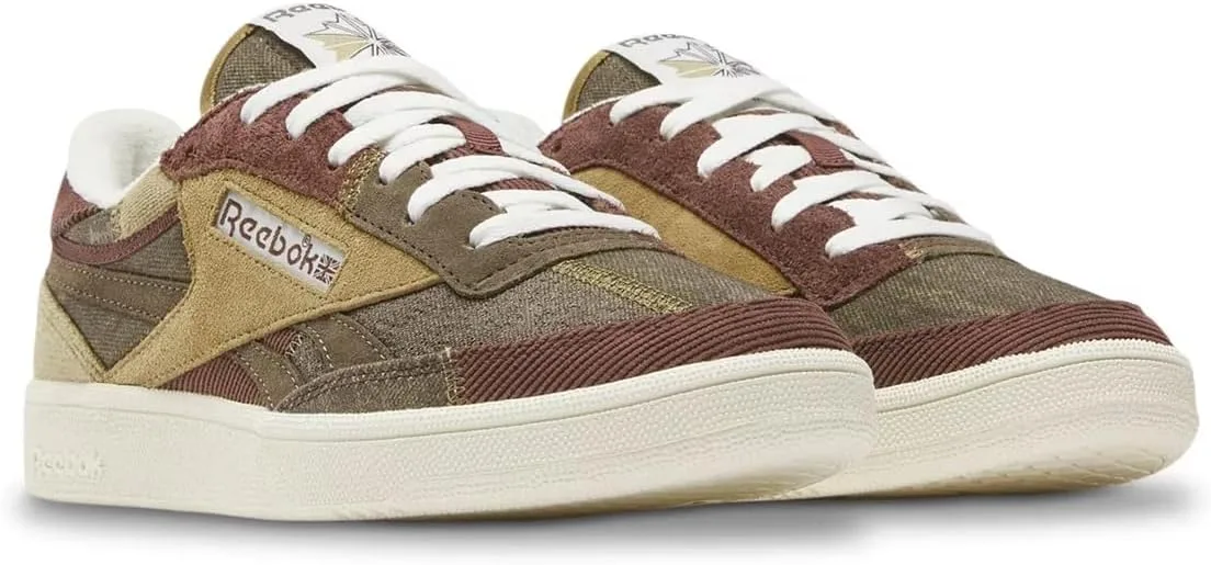 Кроссовки Reebok Unisex Club C Revenge Vintage, коричневый/серый/хаки — фото 2
