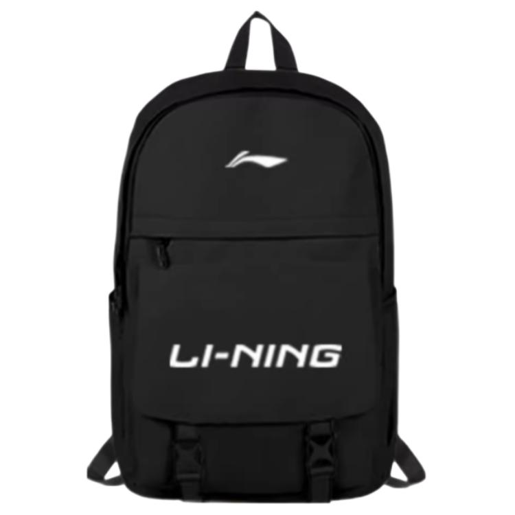 

LINING Полиэстеровый рюкзак обычный унисекс разноцветный, Standard Black