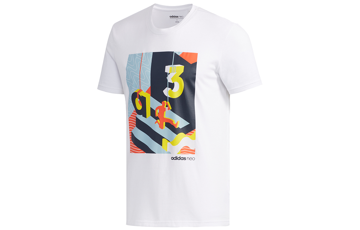 

Футболка мужская белая Adidas Neo