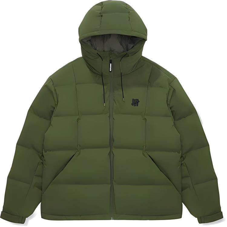 

UNDEFEATED Унисекс пуховик, Olive Green