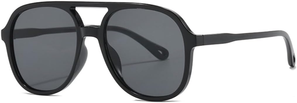 

Солнцезащитные очки с защитой от УФ-излучения UV400 | Простая оправа с двойной перемычкой, маленькая оправа | для женщин и мужчин, для занятий спортом на открытом воздухе и вождения DSVIGF, 01