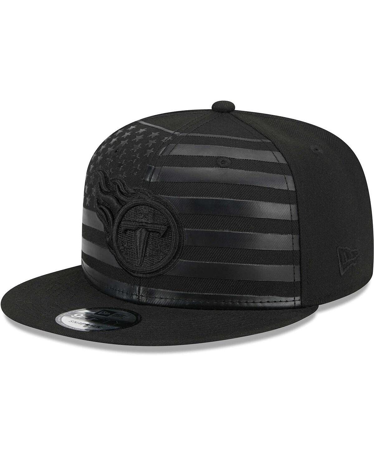 

Мужская черная бейсболка Tennessee Titans Independent 9FIFTY Snapback New Era