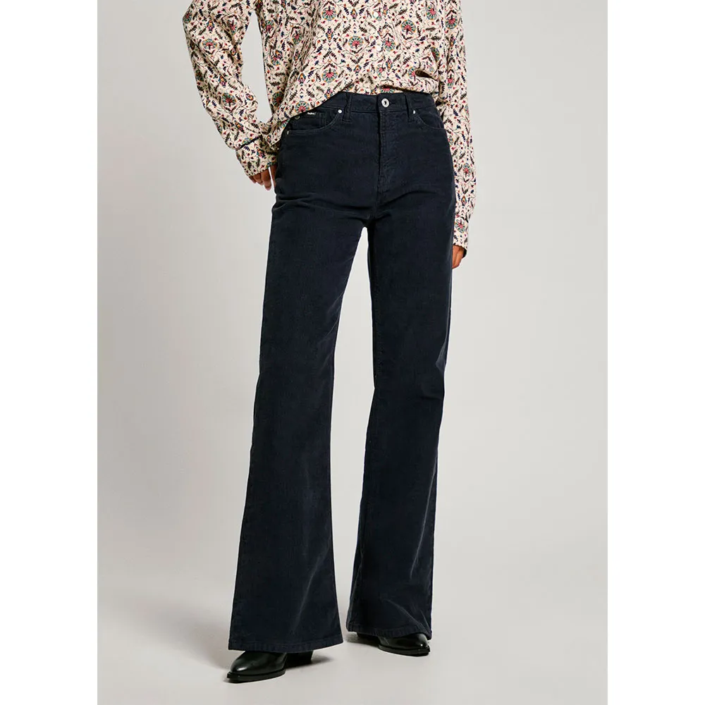 

Брюки Pepe Jeans Willa 5 Pocket Flare Fit, черный