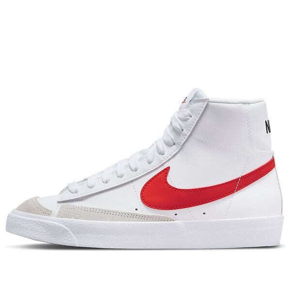 

Кроссовки blazer mid '77 'white red blue' Nike, белый
