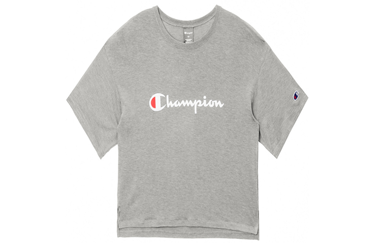 

Футболка Japan Version женская светло-серая Champion