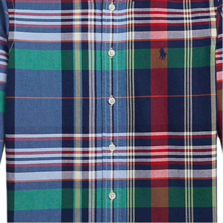 Детская повседневная Рубашка Polo Ralph Lauren, Multicolor — фото 4