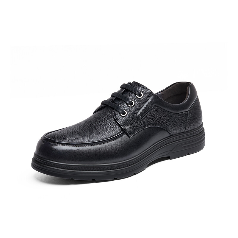 Мужские туфли CAMEL Men's Casual Shoes Men Low-Top Black — фото 2