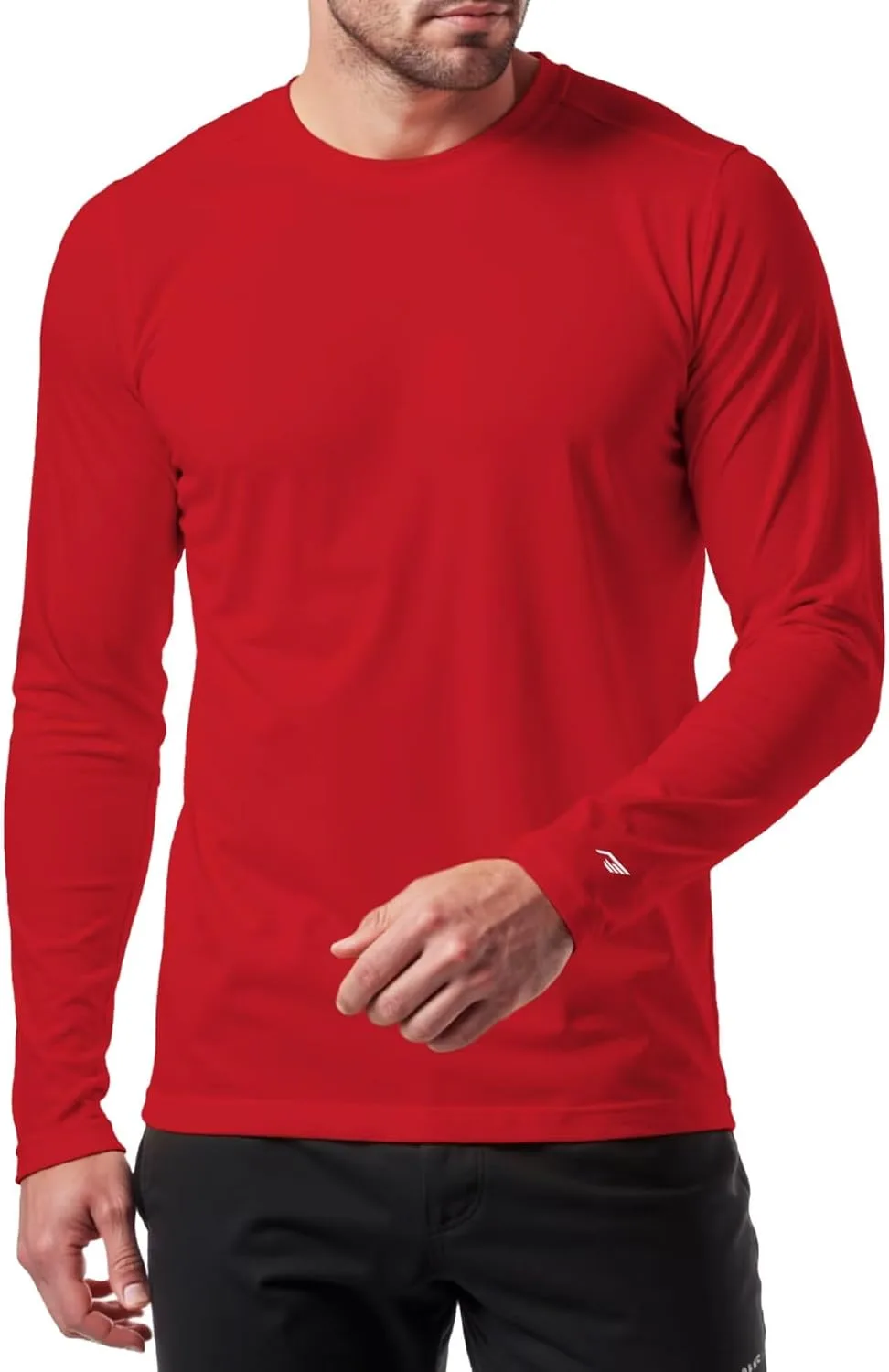 

Футболка с длинным рукавом для бега и спорта, moisture wicking, dry fit RGJU