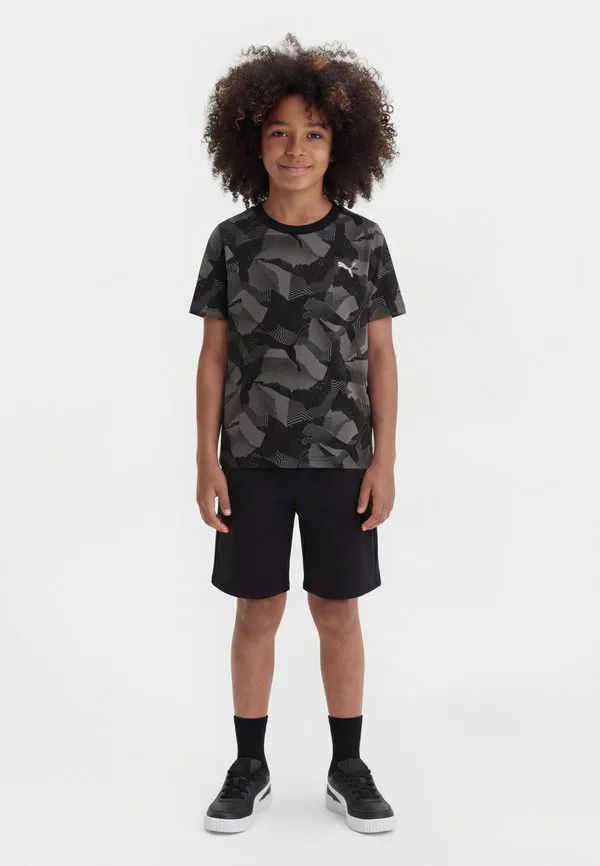 Футболка унисекс logo lab story Puma, Black