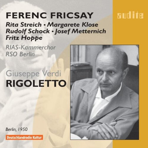 

CD диск Verdi, Giuseppe / Rso Berlin / Kammerchor / Fricsay: Rigoletto