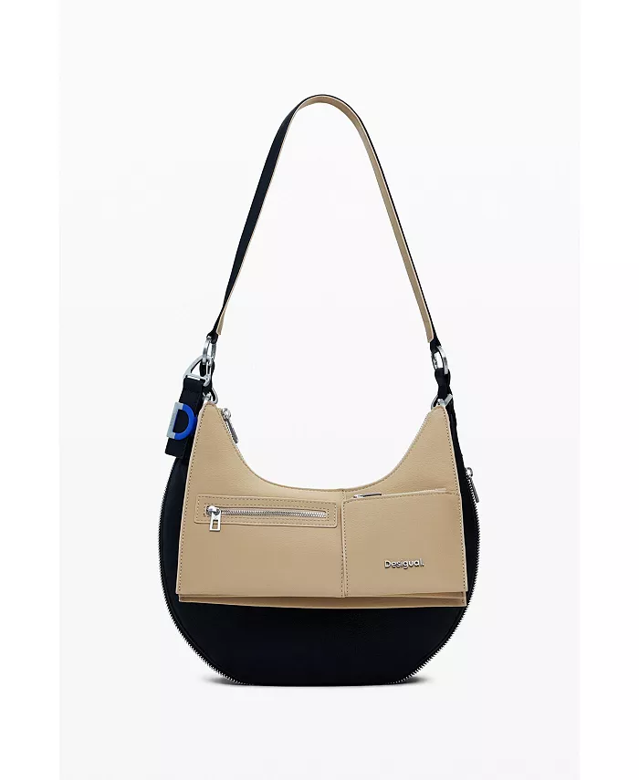 

Женская средняя съемная двухцветная сумка Desigual