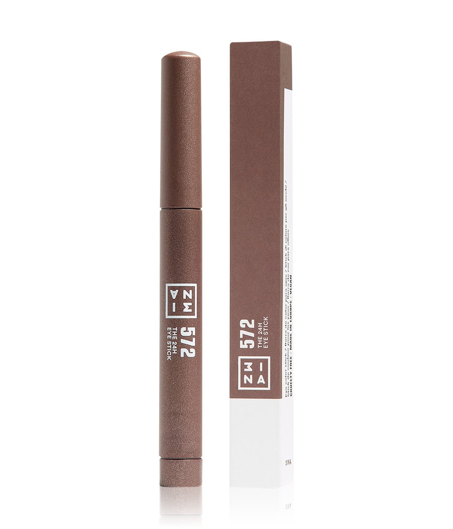 

Тени для век 3INA The 24H Eye Stick, Nr. 572 - Cool brown, 1.4g