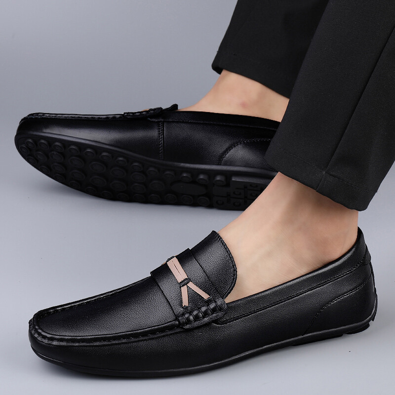 Туфли мужские Men"s Casual Men Low-Top Bull Charm, белый — фото 3