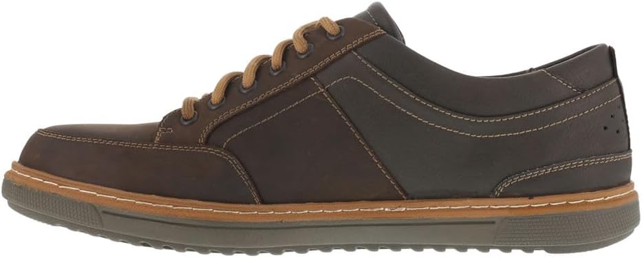 Мужские оксфорды Florsheim Work Gridley, коричневый — фото 4